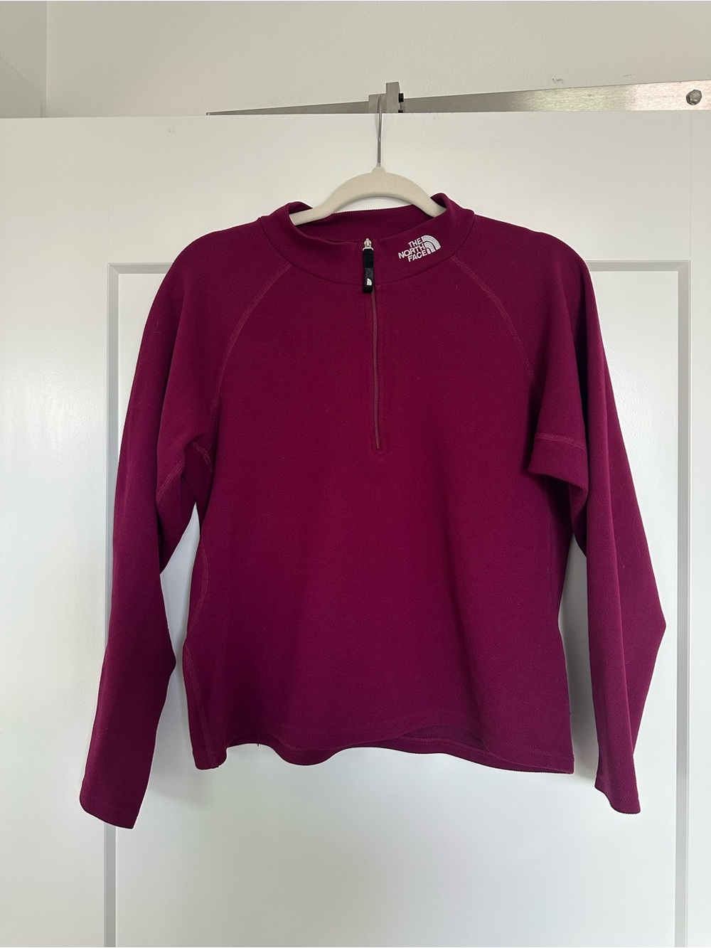 The North Face Women's Half-Zip Fleece Pullover - Berry Plum